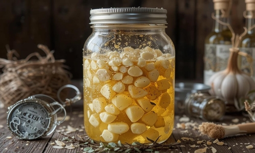 Česnekové víno – kuchyňskej elixír místo pití