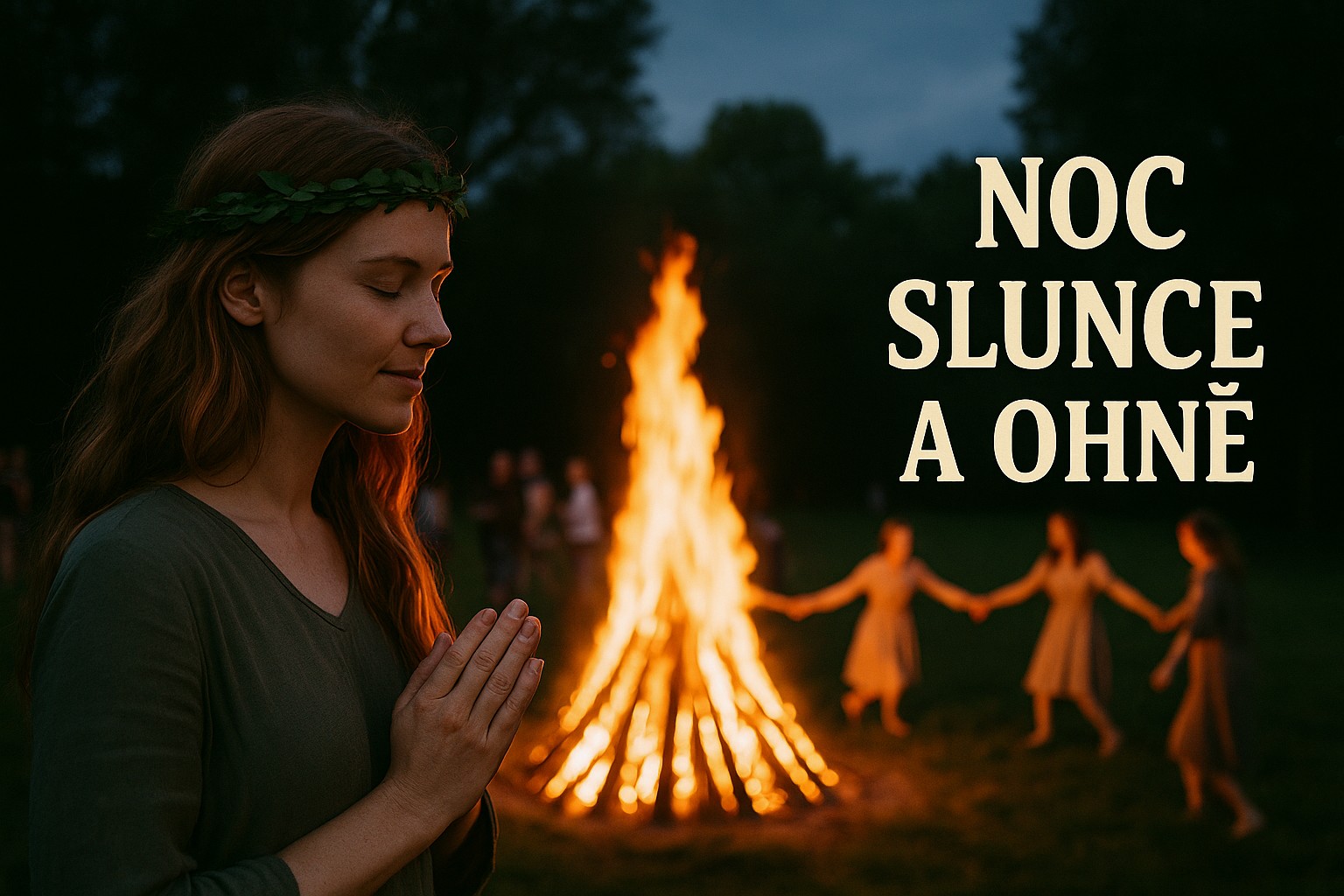🔥 Noc slunce a ohně – soukromý slunovratový rituál v přírodě 🌿