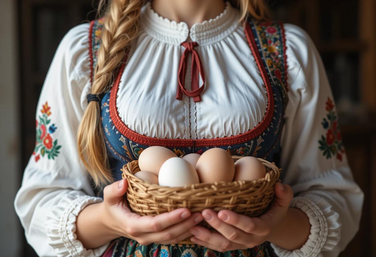 Bio vejce Modrá